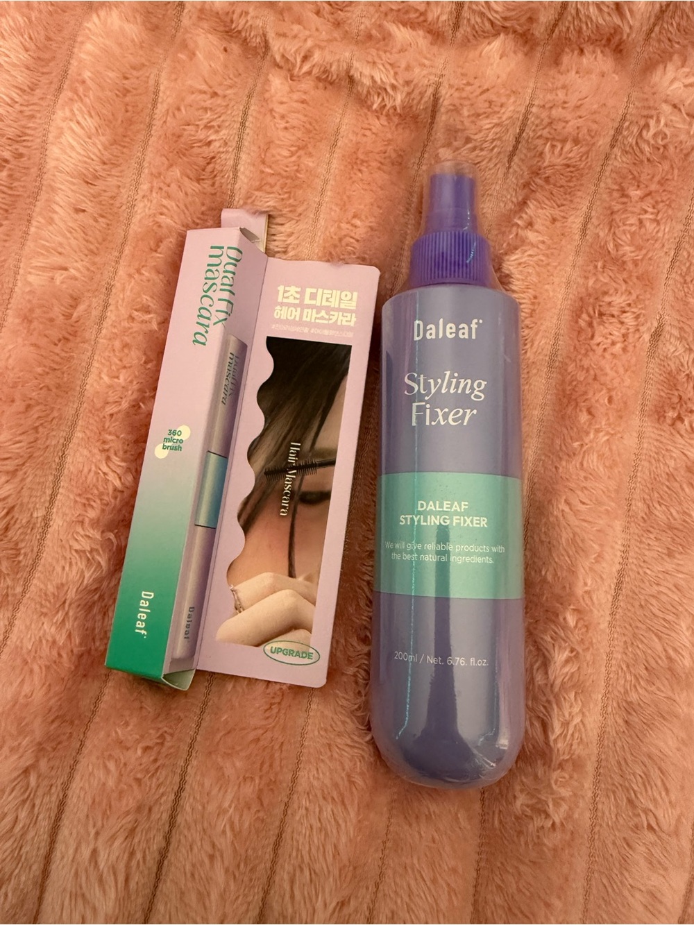 Daleaf Purple Styling Fixer Spray for Kids - Gentle Hold